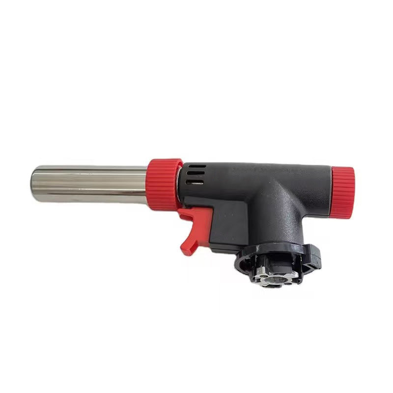 Sub-equip,rofessional Kitchen Blow Torches,Kitchen Cooking Torch Adjustable Flame Gas Torch Ignition Flamethrower Burner Baking, Cooking, Camping and BBQ (Butane Gas Not Included) - Chefcoca