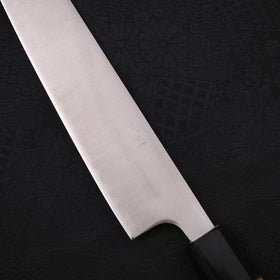 MUSASHI Sujihiki Silver Steel #3 Polished Buffalo Magnolia Handle Handle 270mm (0982-270) - Chefcoca