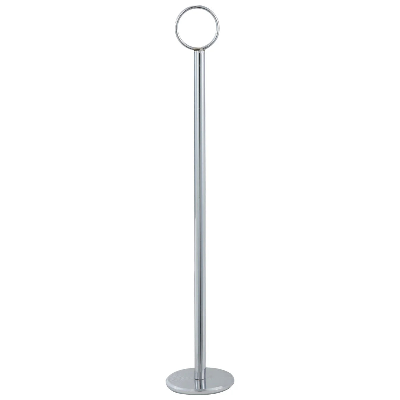 TBH-12 - Table Number Holder, Chrome - 12"