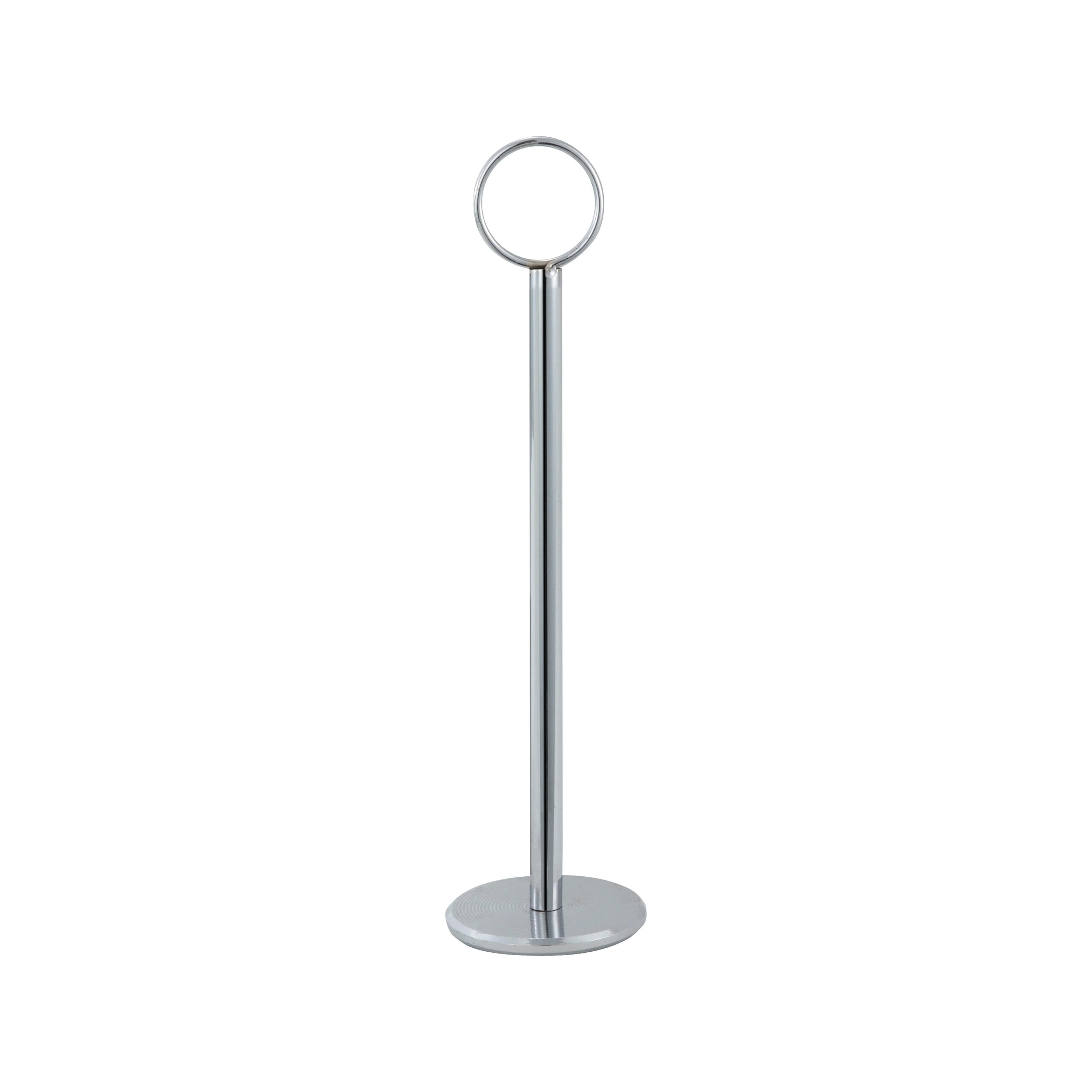 Chrome Table Number Holder