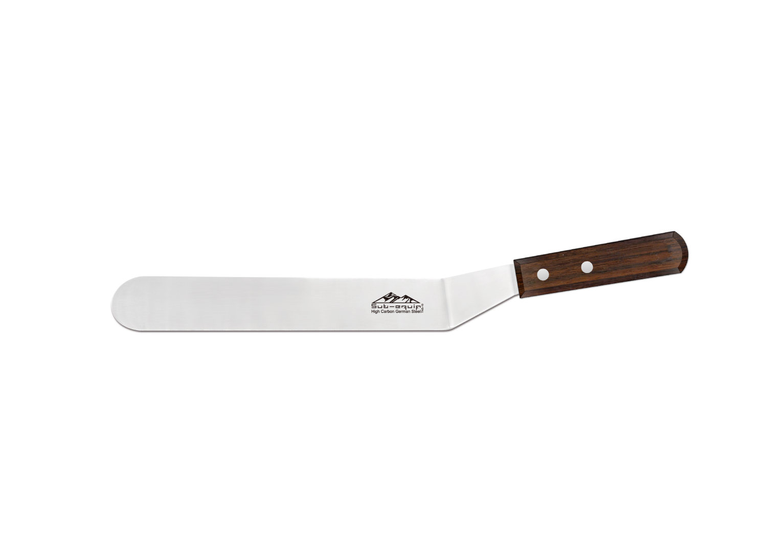 Sub-equip, 10" Spatula, Offset, with Rosewood Handle (TOS-10W) - Chefcoca