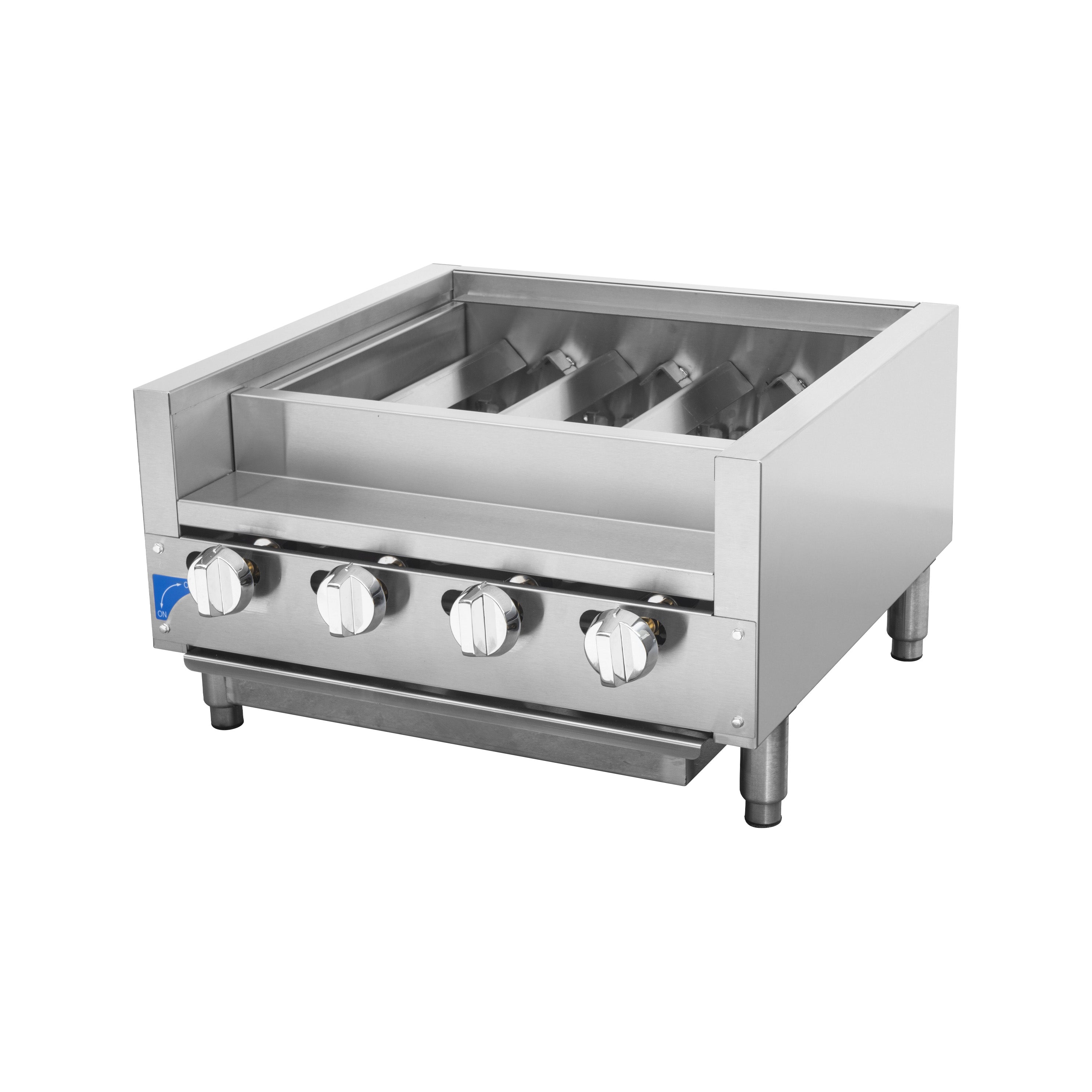 Turbo Range TR-24KB-2814, 24"  Natural Gas Kabob Charbroiler, 74,000 BTU