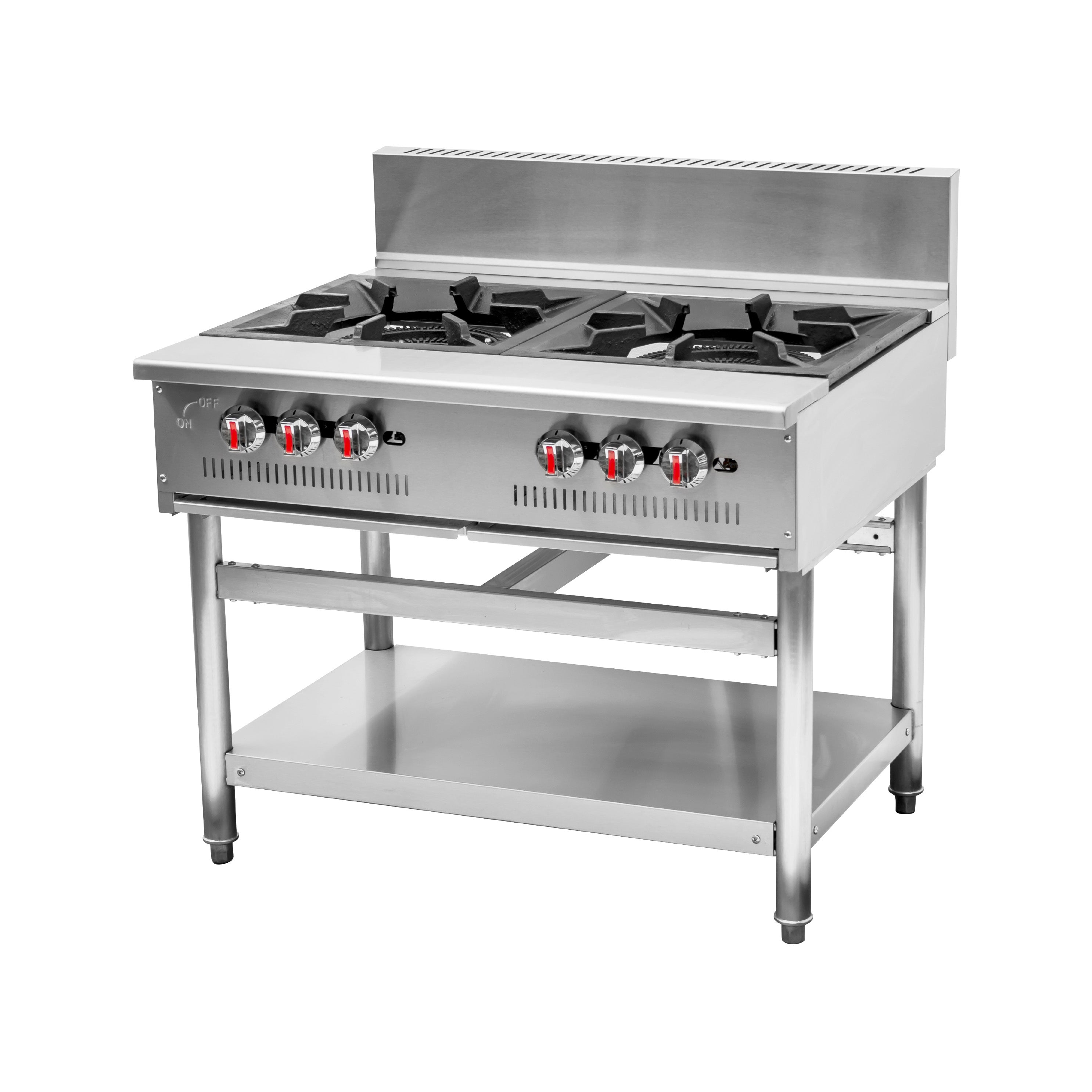 Turbo Range TR-40SP-3340,40" Heavy-Duty  Double Grate Burner Gas Stock Pot Range