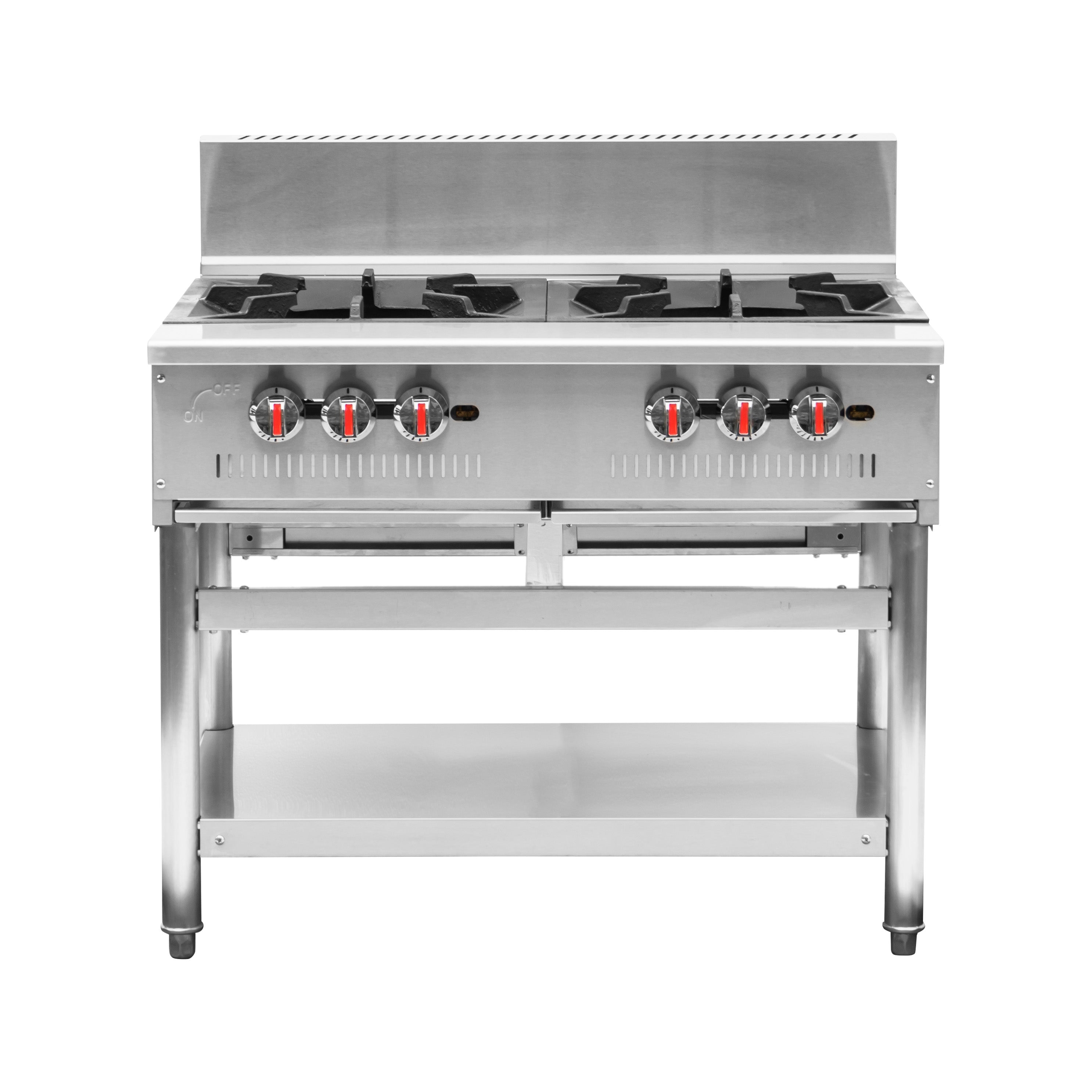 Turbo Range TR-40SP-3340,40" Heavy-Duty  Double Grate Burner Gas Stock Pot Range