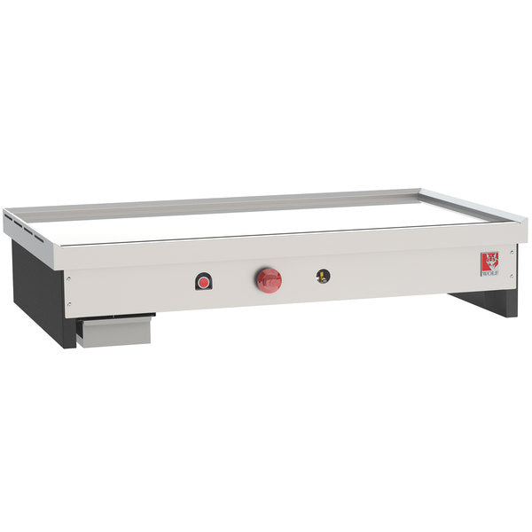 Wolf TYG48C-NAT Natural Gas 48" Teppanyaki Gas Countertop Griddle - 30,000 BTU - Chefcoca