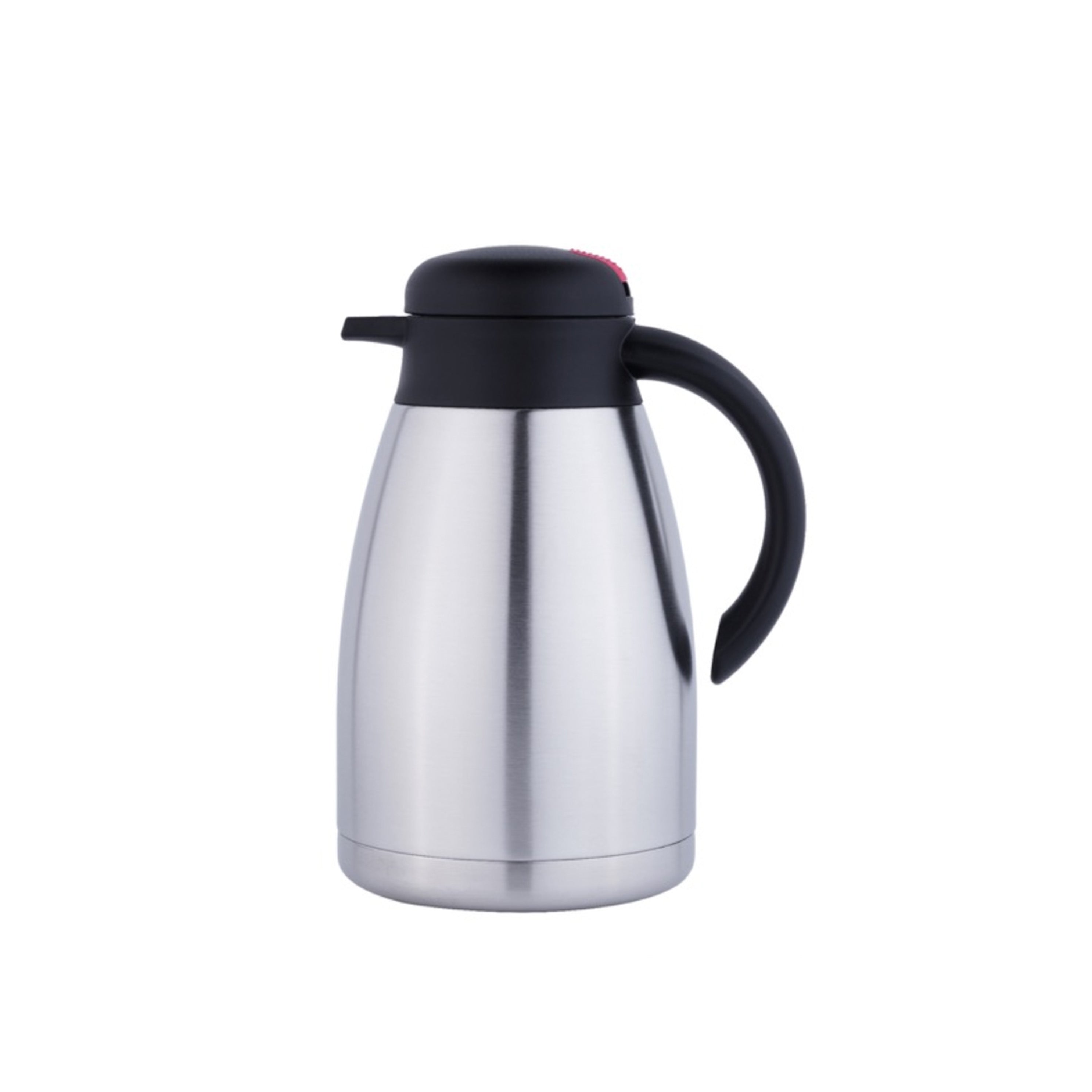 Carafe isotherme en acier inoxydable, bouton-poussoir (1,2 L à 2 L)