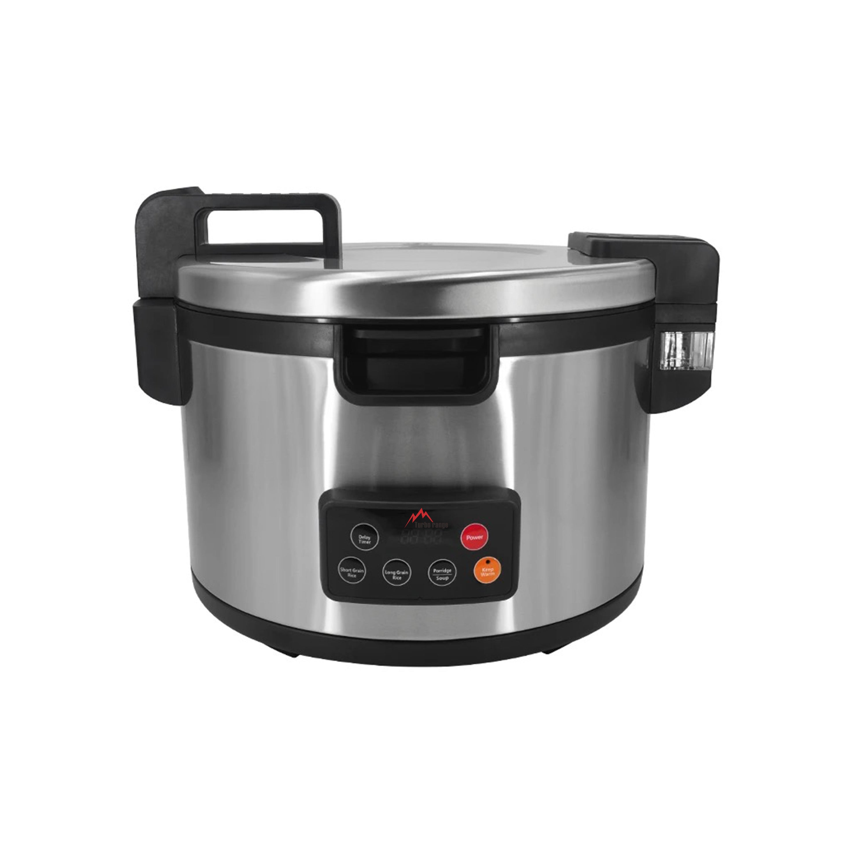 Turbo Range Commercial Electric Rice Cooker & Warmer (8.2L Capacity45 Cups Raw) - Chefcoca