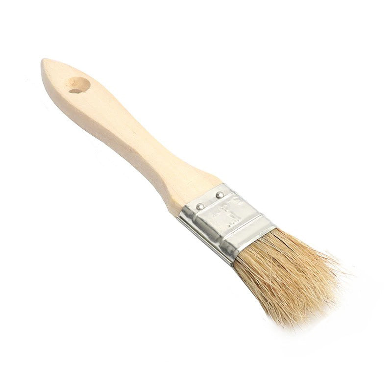 1" Wide Pastry/Basting Brush with Boar Bristles