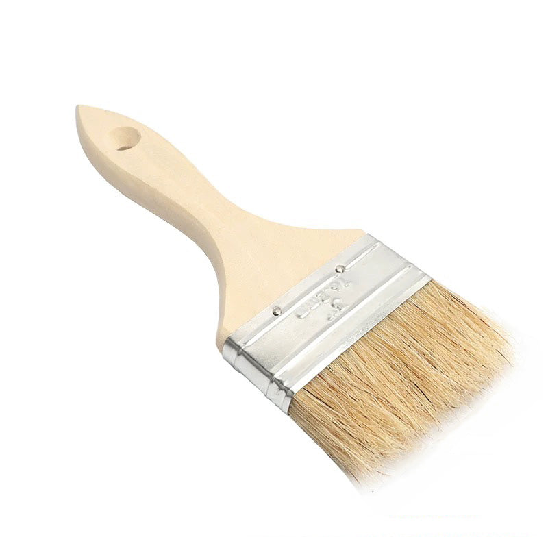 3" Wide Pastry/Basting Brush with Boar Bristles - Chefcoca