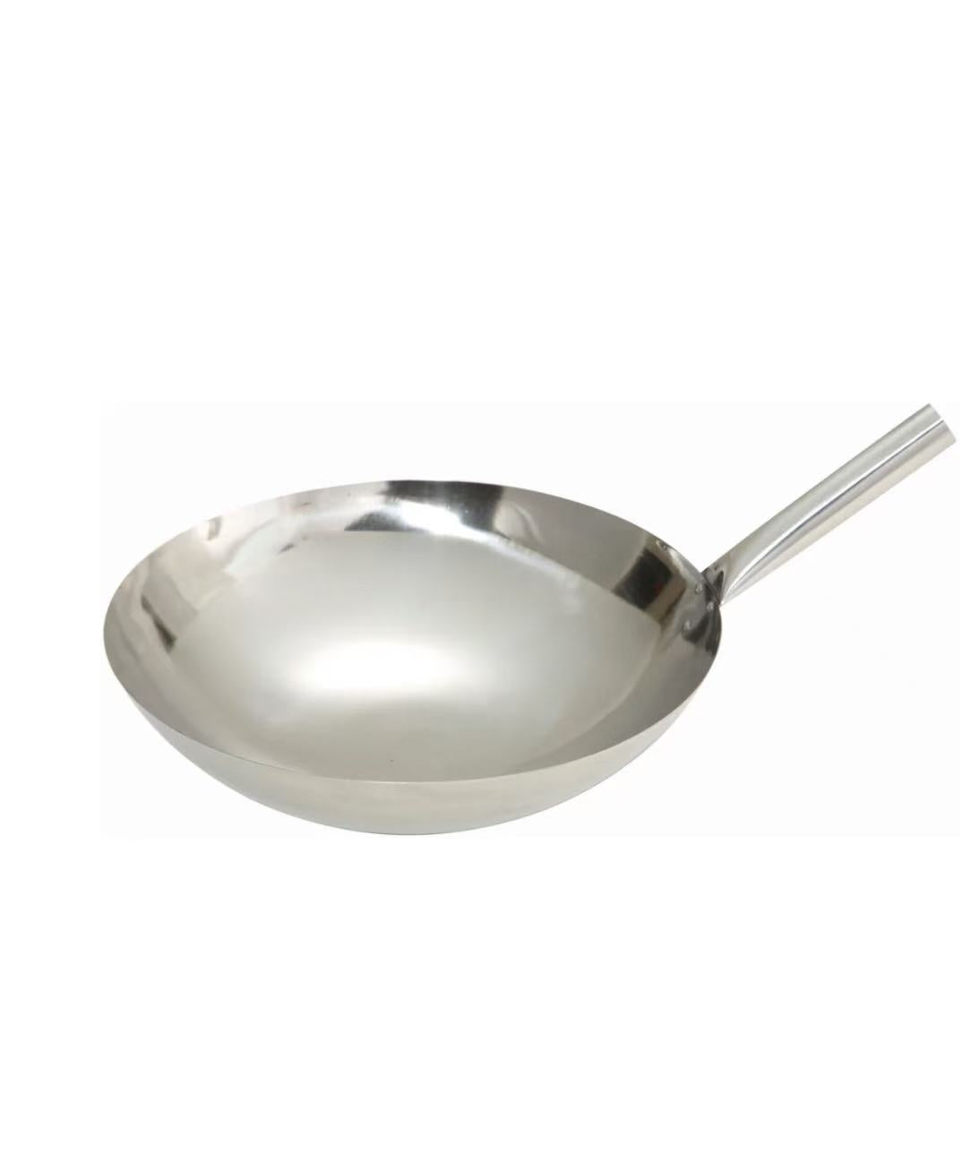 WOK-16N - Stainless Steel Wok-16'' ,Nailed