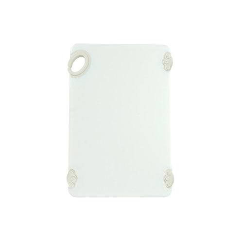 18″ x 24″ White Plastic Cutting Board With Hook
