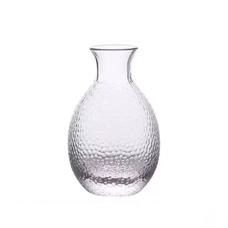 Japanese glass sake bottle, 300 ml