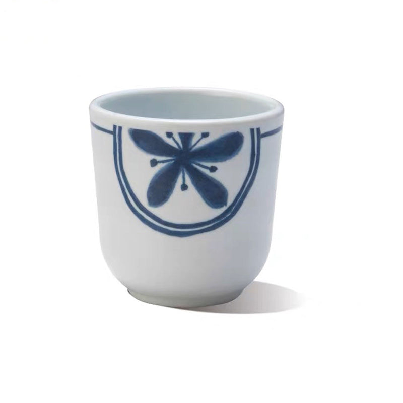 3"High Melamine Tea Cup with Blue Vine Pattern (Y-646BV)