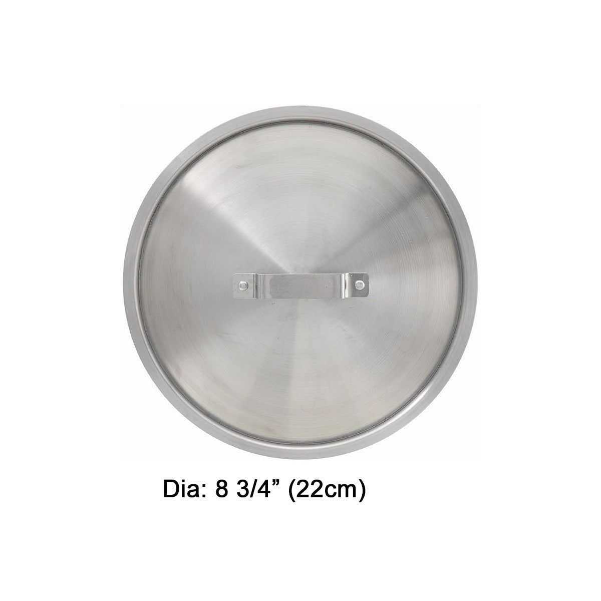 Heavy-Weight Tapered Aluminium Cover for Sauce Pan