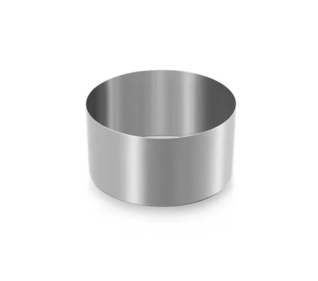 CHEFCO,P0012,3"  Stainless Steel Round Mousse Cake Ring (5cm/2"H)