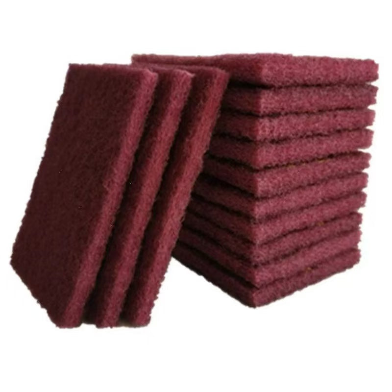 Sub-equip,YF-0817R,Heavy Duty Scouring Pad ,Red(10pcs/pack) - Chefcoca