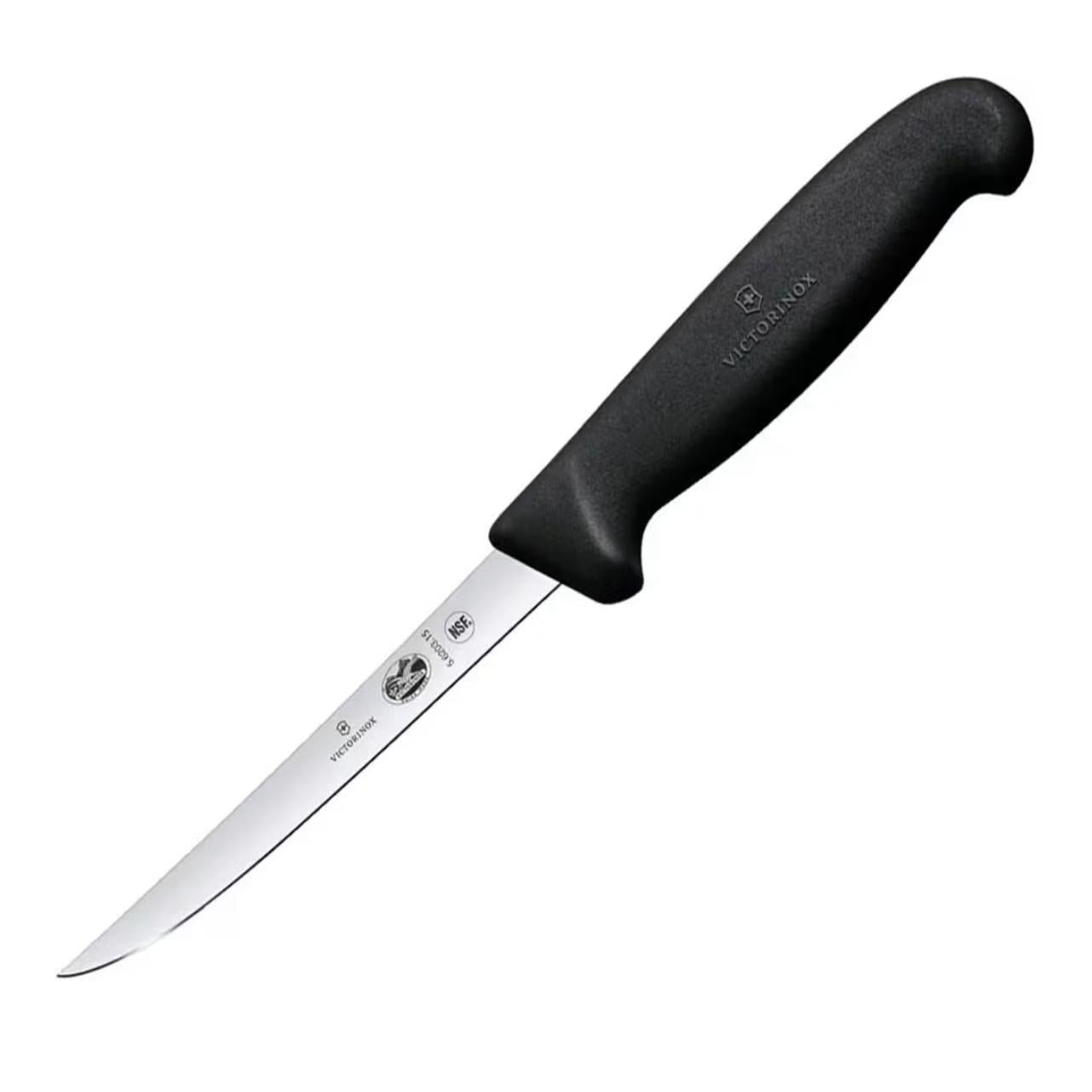VICTORINOX,BONING 6 NAR SEMI-FLEX BK FIB,BLACK-5.6203.15 - Chefcoca