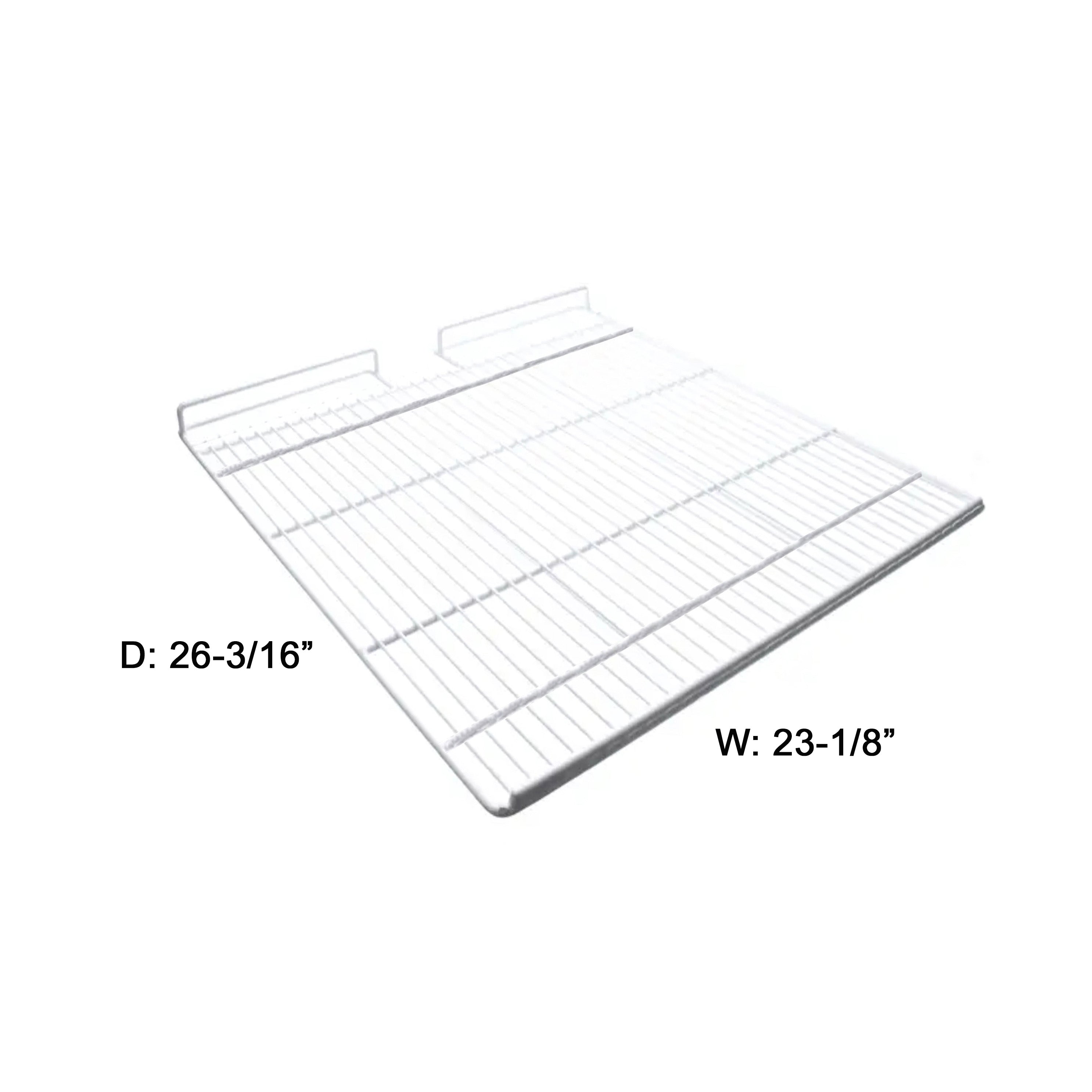 Sub-equip, Commercial refrigeration Wire Shelf, White, 23-1/8"x 26-3/16"