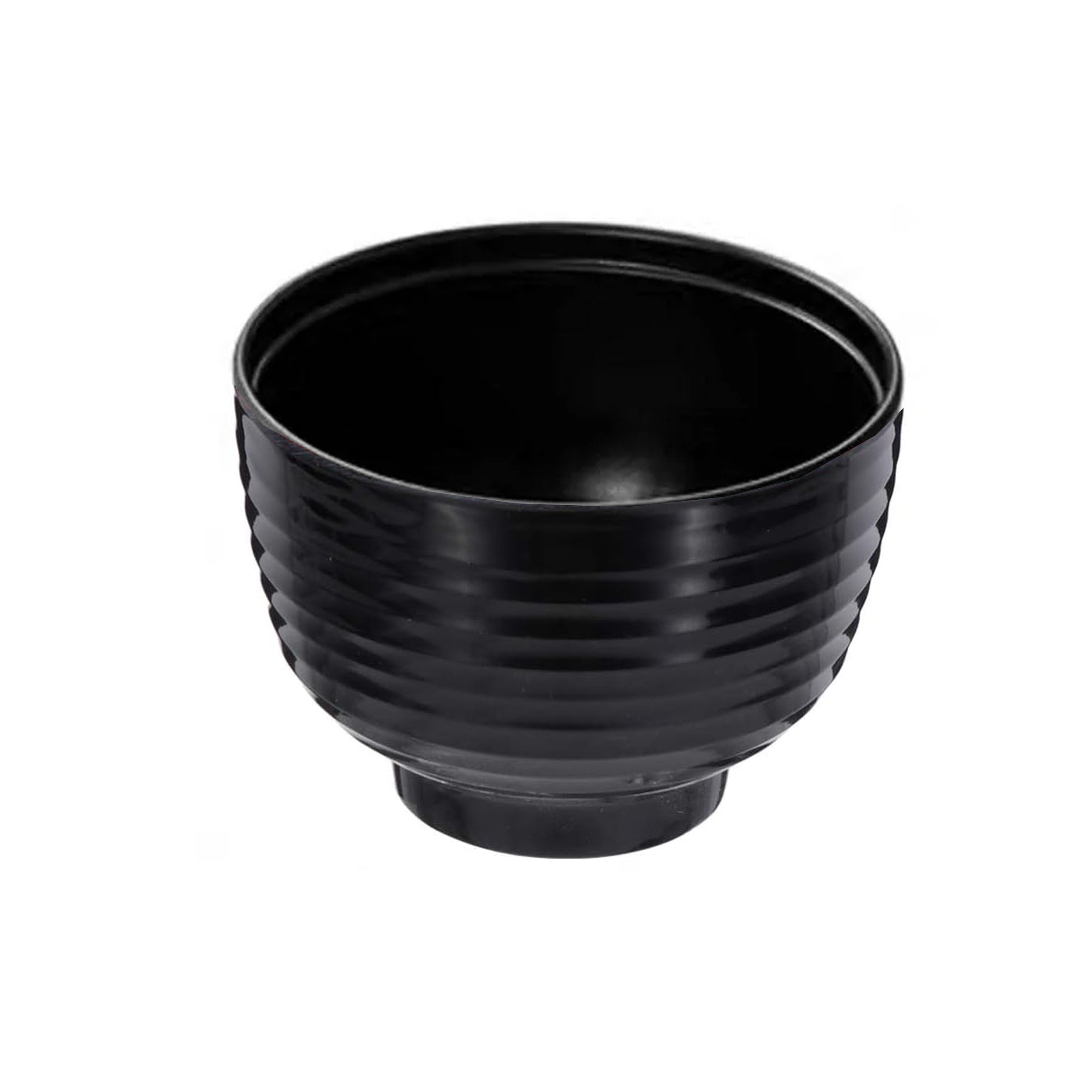 CHEFCO,4" Black Melamine Miso Soup Bowl (J90)