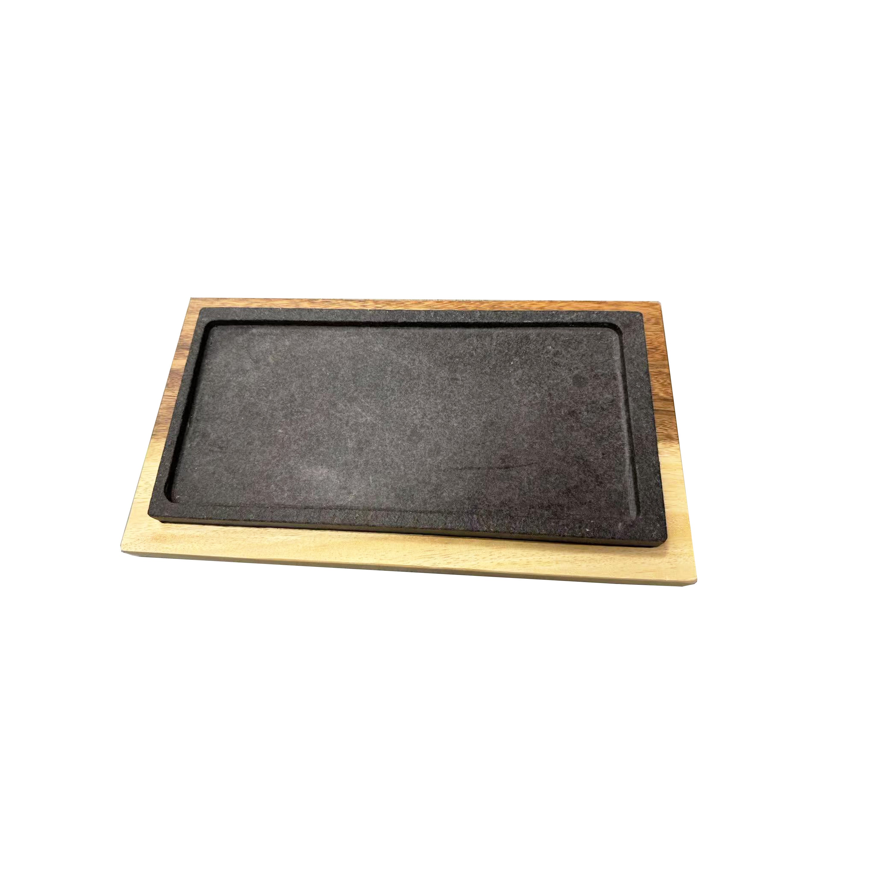 Chefco SPG-3015, Natural Stone Slad with wood base - Chefcoca