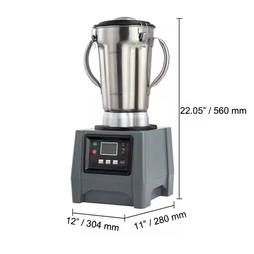 CHEFCO Commercial Blender, 1 Gallon ,3.75HP, Food Blender with Electronic Keypad (HSS1GT3) - Chefcoca