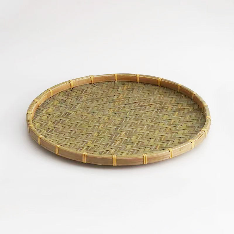 Chefco, Round Bamboo Serving Plate (RBP-40) - Chefcoca