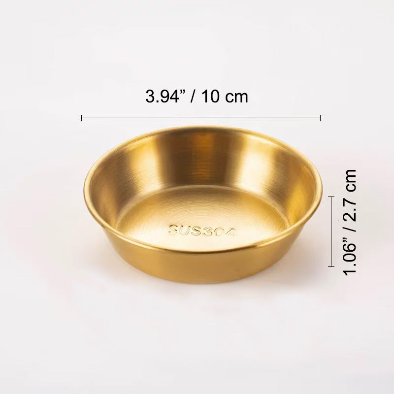 Chefco, KSC-10G, 304 Stainless Steel Sauce Cup, Gold