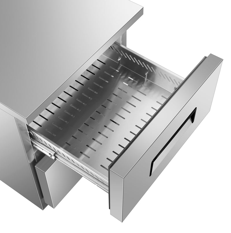 Sub-equip 48" Commercial Undercounter Freezer with 2 Drawers