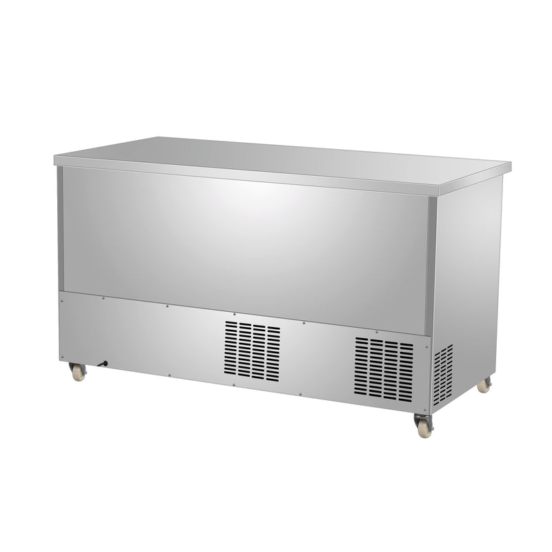 Sub-equip, 60" Under Counter Freezer with 4 Drawers