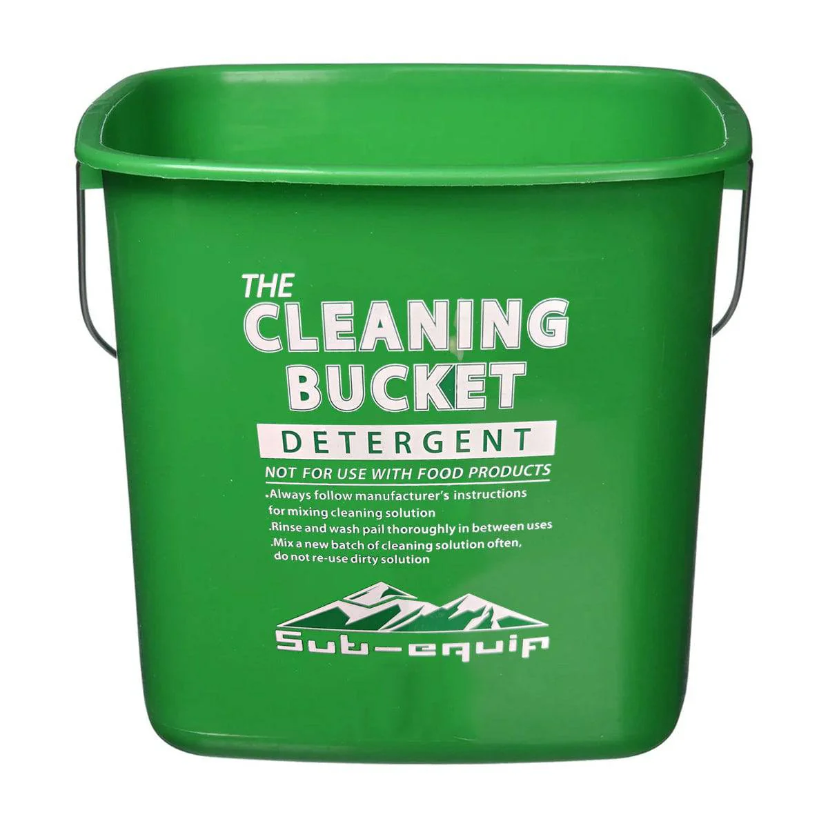 Sub-equip,PPB-6G,The Cleaning Bucket 6 Qt-Green - Chefcoca