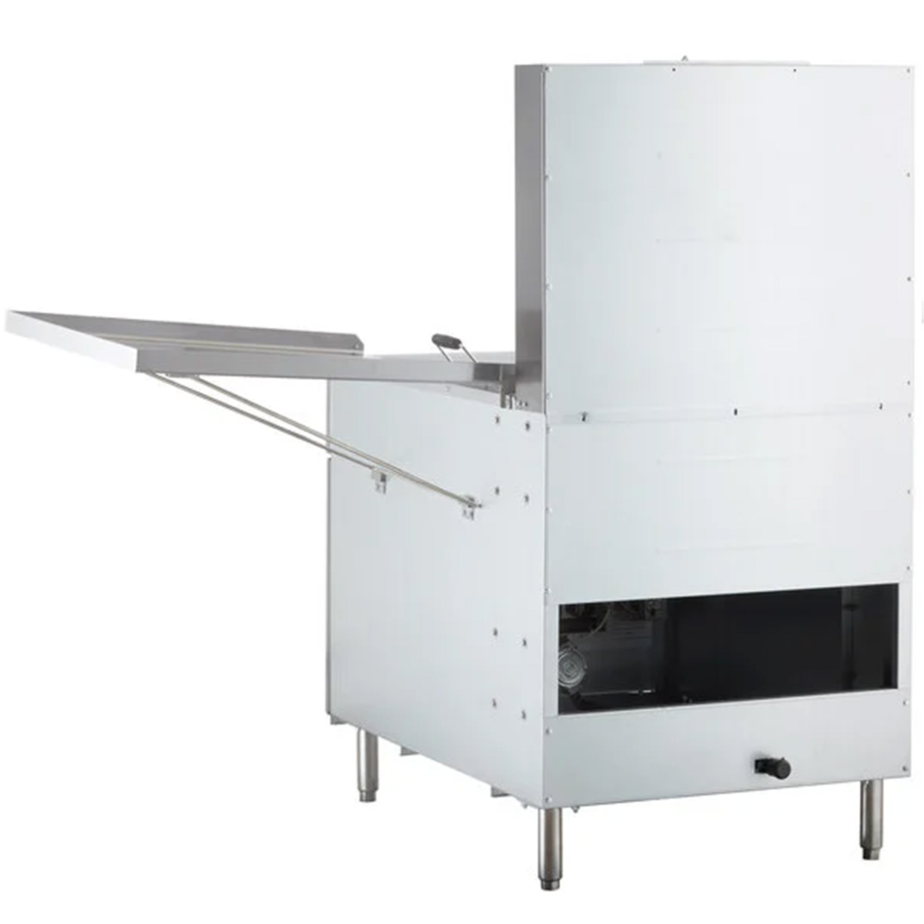 Turbo Range, Natural Gas 150-170 lb. Flat Bottom Funnel Cake / Donut Fryer - 120,000 BTU