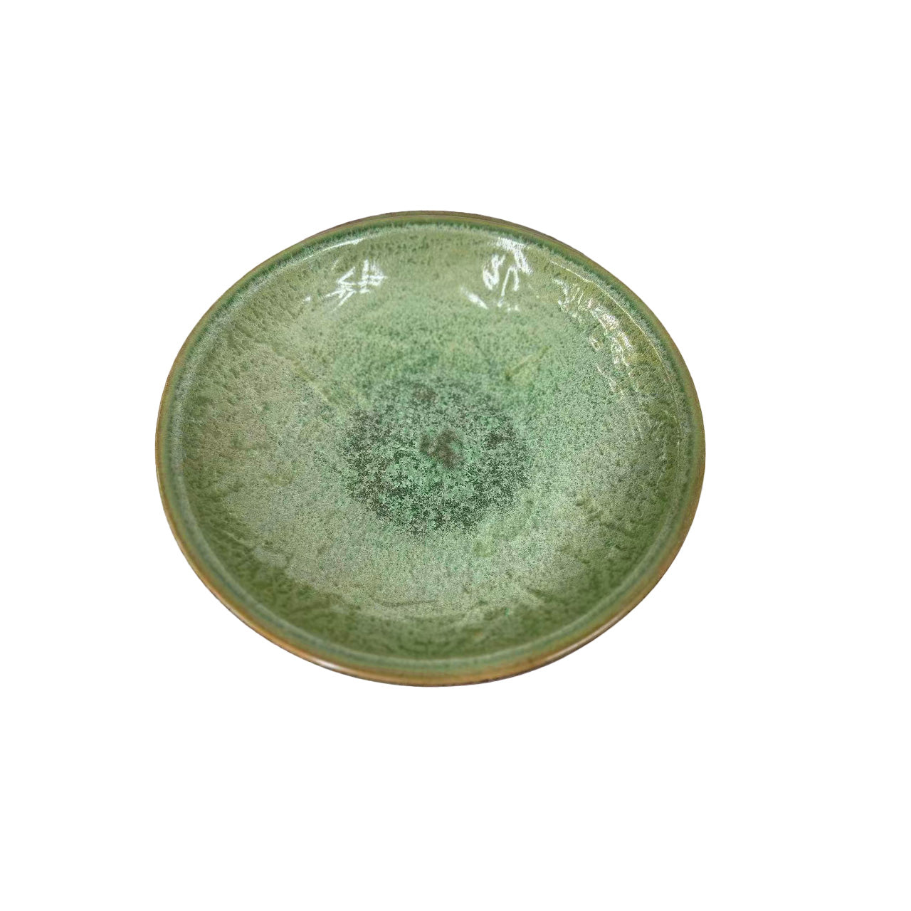 Chefco, 10" Green Woven Shallow bowl (GR2607)
