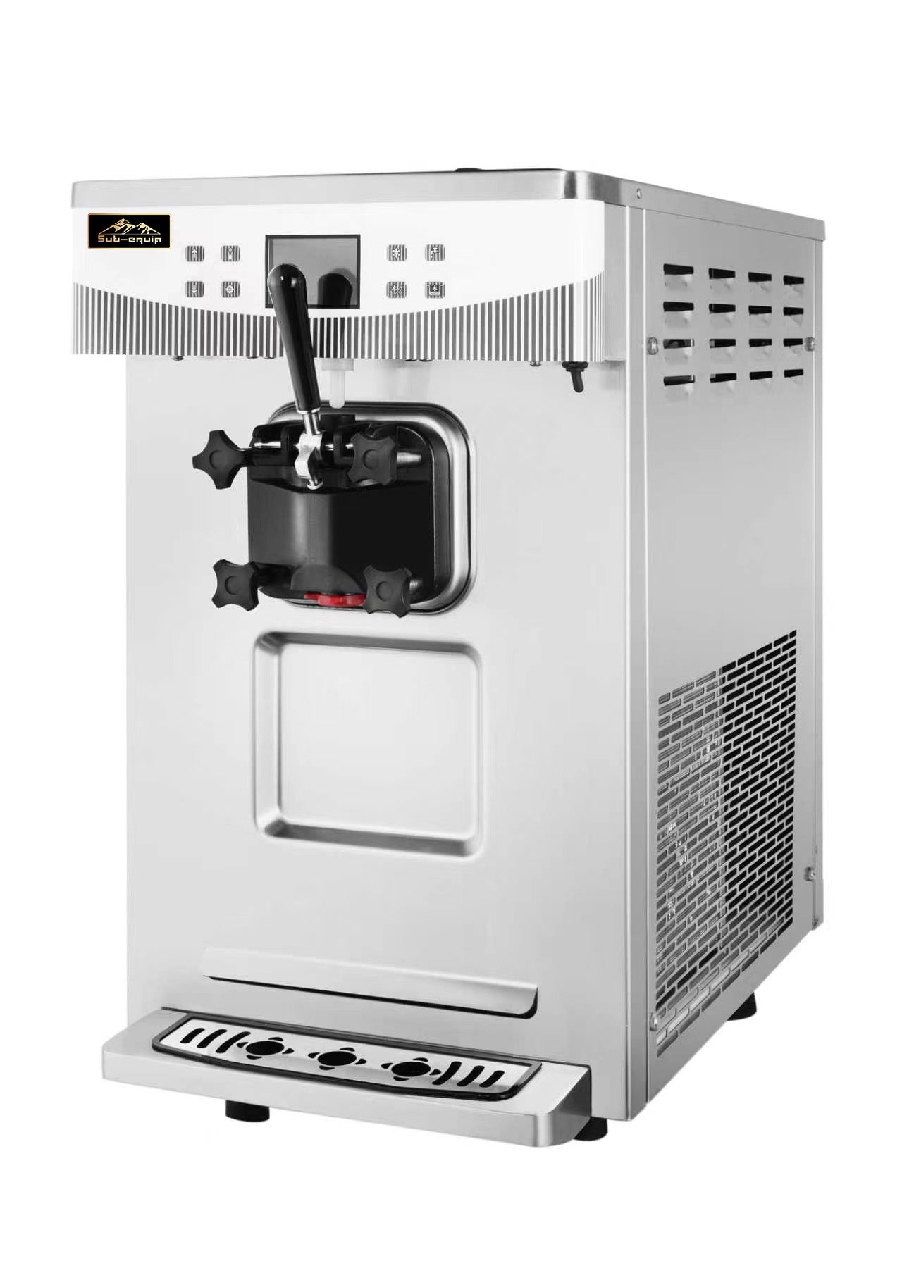 Sub-equip, 8228 Commercial Soft Serve Ice Cream Machine Gravity Feed, Single Flavor