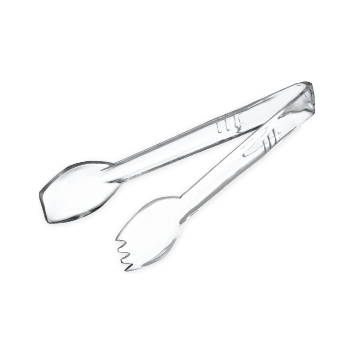 Clear Polycarbonate Salad Tong, 9" (JW-SL09) - Chefcoca