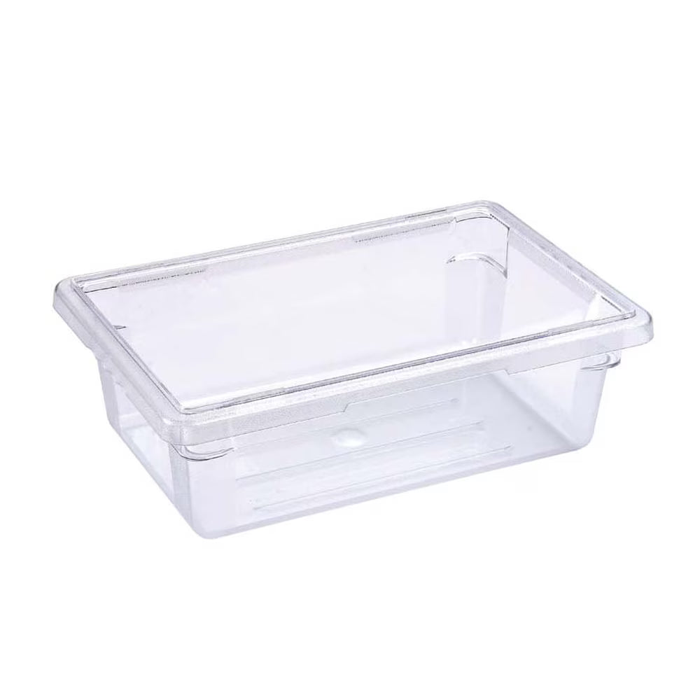 Clear Polycarbonate Heavy Weight Food Storage Box, 13 Gallon/49.2L, 18"x26"x9.5"H (P-070C)