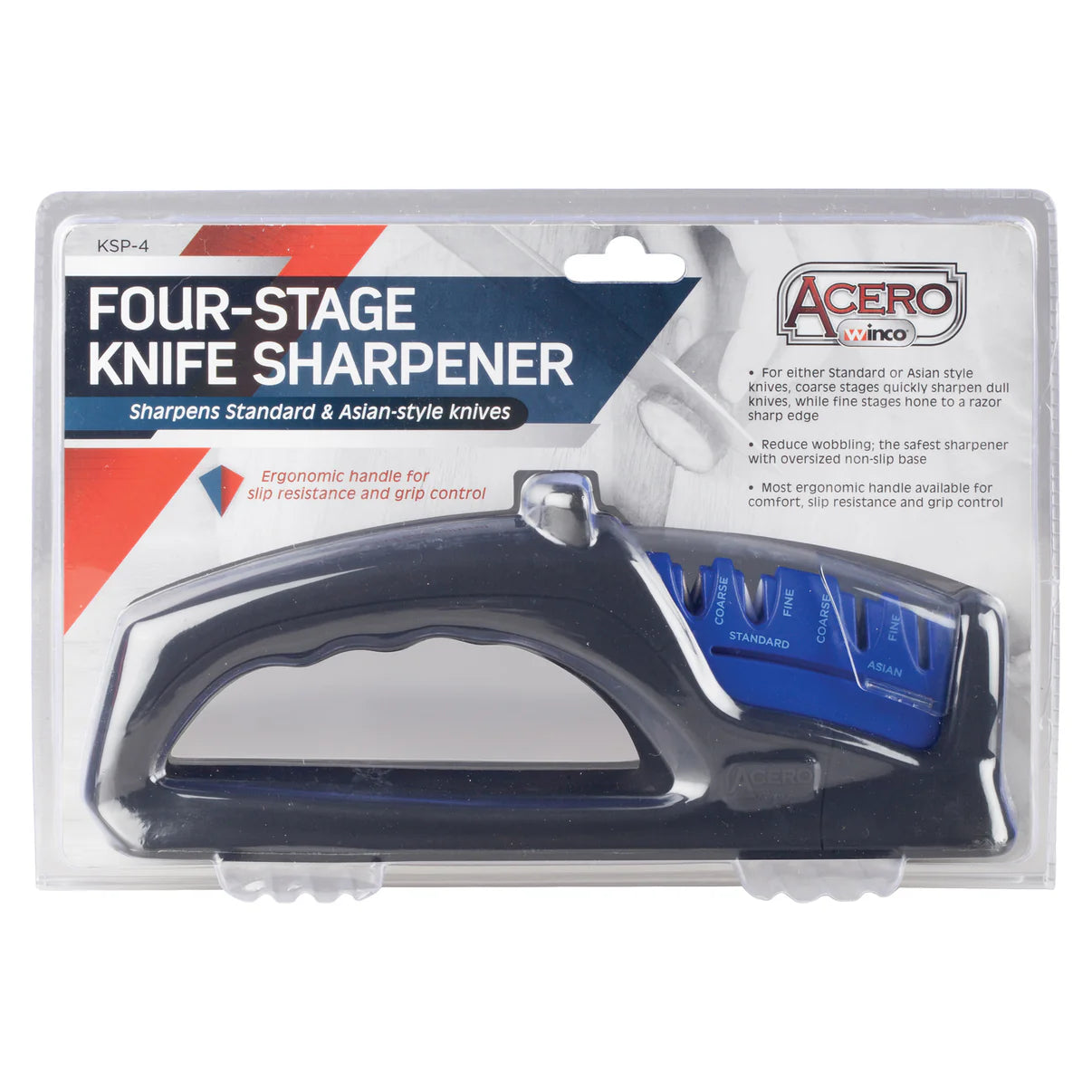 Four Stage Knife Sharpener - Chefcoca