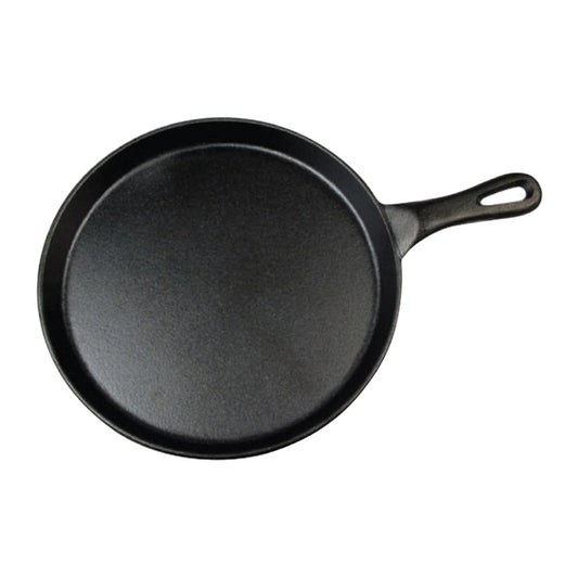 Cast Iron Grill Pan 10" Diameter - Chefcoca