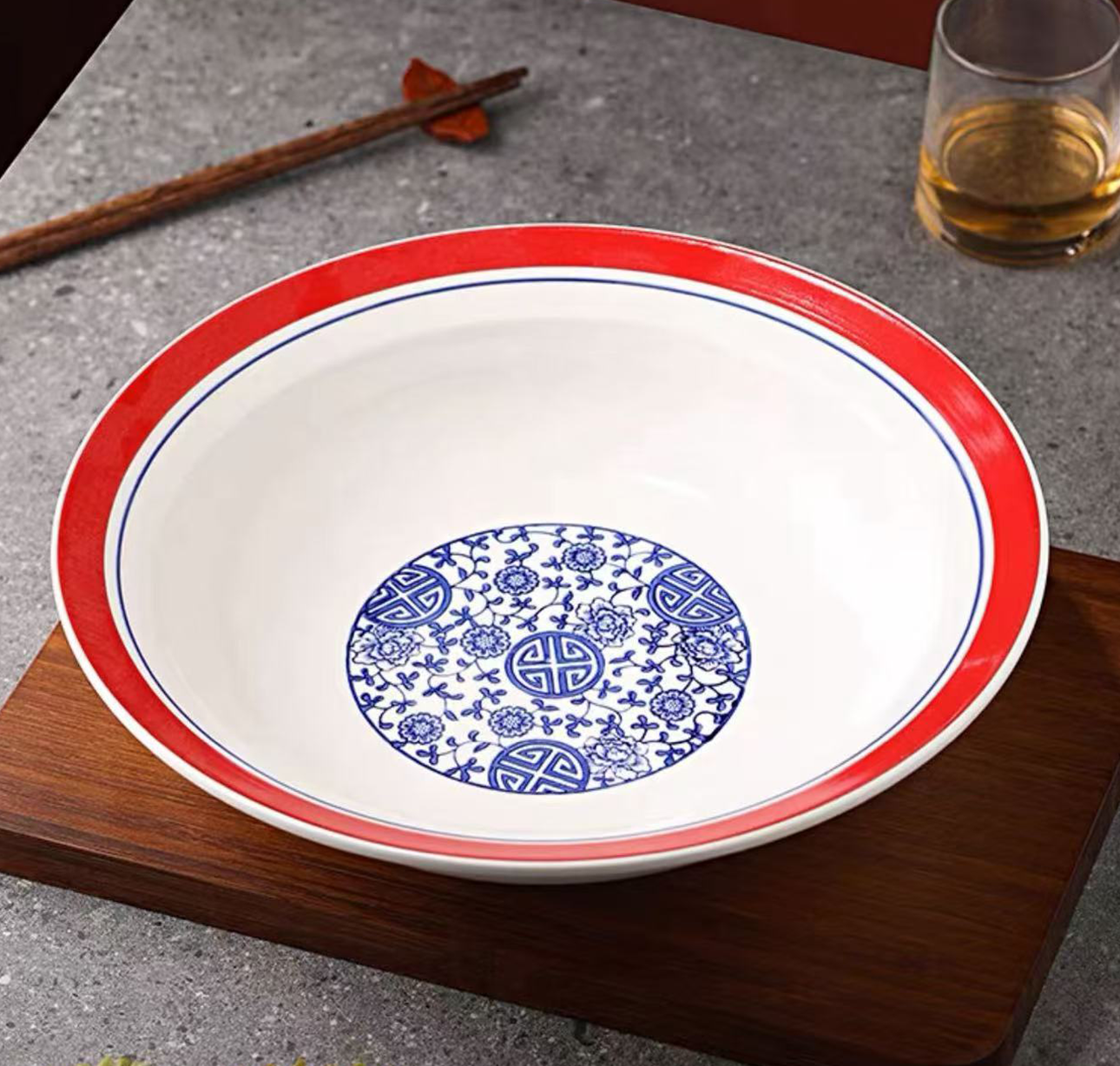 Assiette de pâtes Earl Blue Line (PT00220, PT00222)