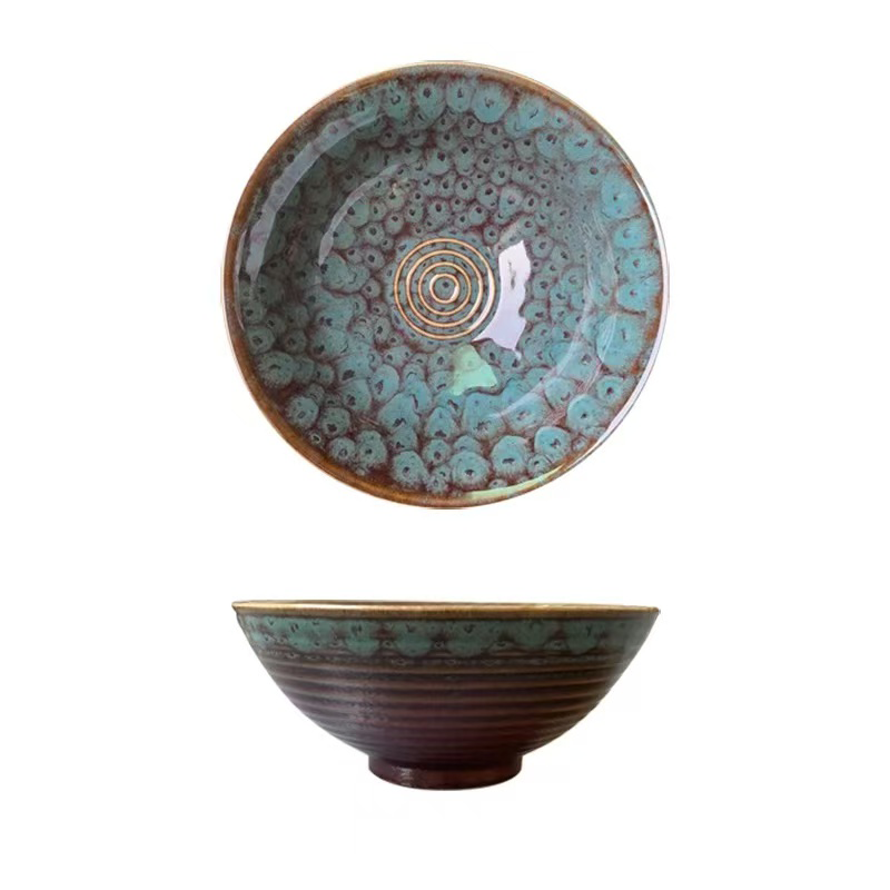 Chefco, 8"  Japanese Ceramic Wide Bowl (PTC00315)