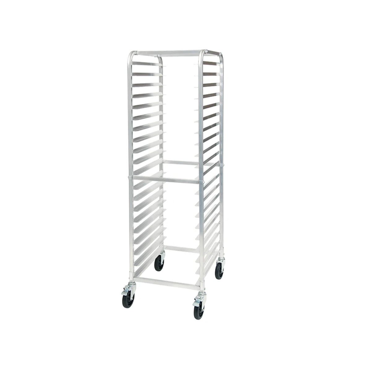 20-Tiered Aluminum Sheet Pan Rack with Brakes, ASRK-20 | Chefcoca
