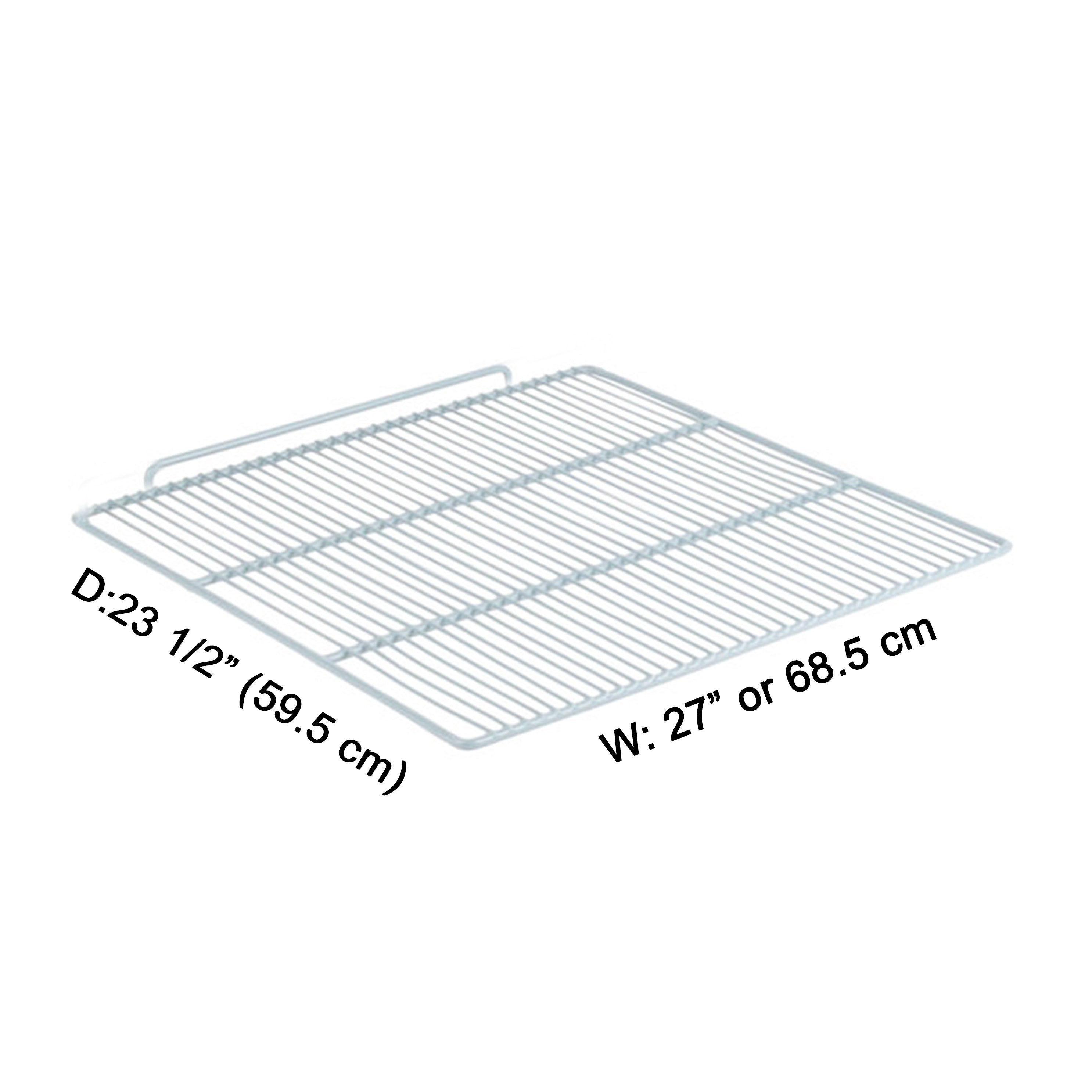 Sub-equip, Commercial refrigeration Wire Shelf, White, 27"x 23-1/2"