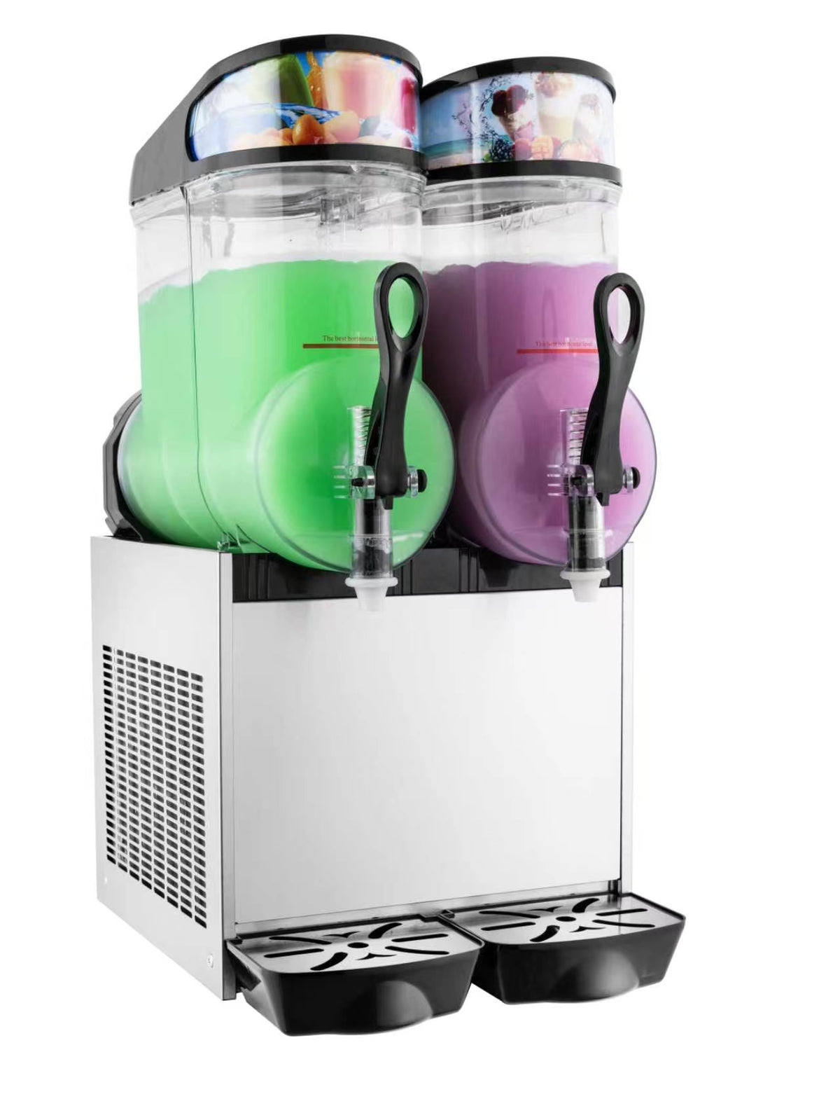 Slush Machine Shop Sub-equip, XSC-2 Commercial Slush Machine With led Light | Chefcoca