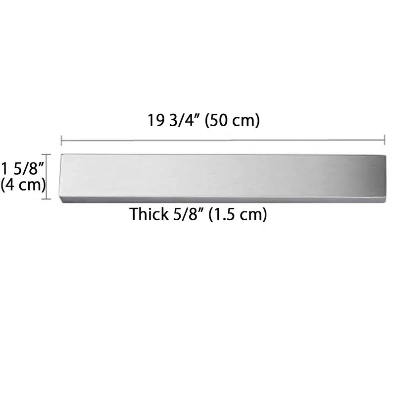 Stainless Steel Magnetic Bar Holder (12" - 20" Length)