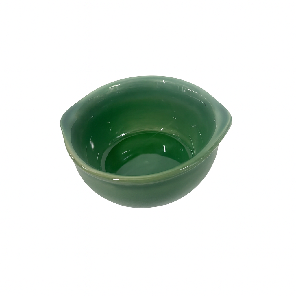 Chefco, OSC-12, Onion Soup Crock, 12 oz, 4.25" X 2", China, Jade
