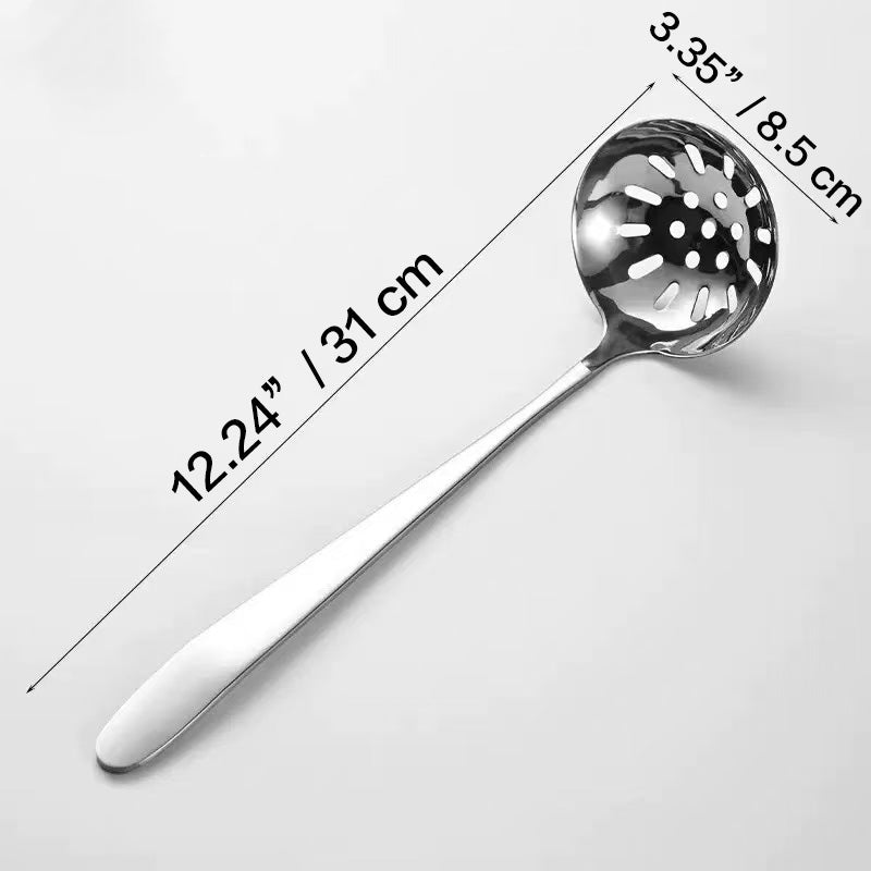 SPS-S10 - Cuillère à dresser inclinée - Solide, 10"