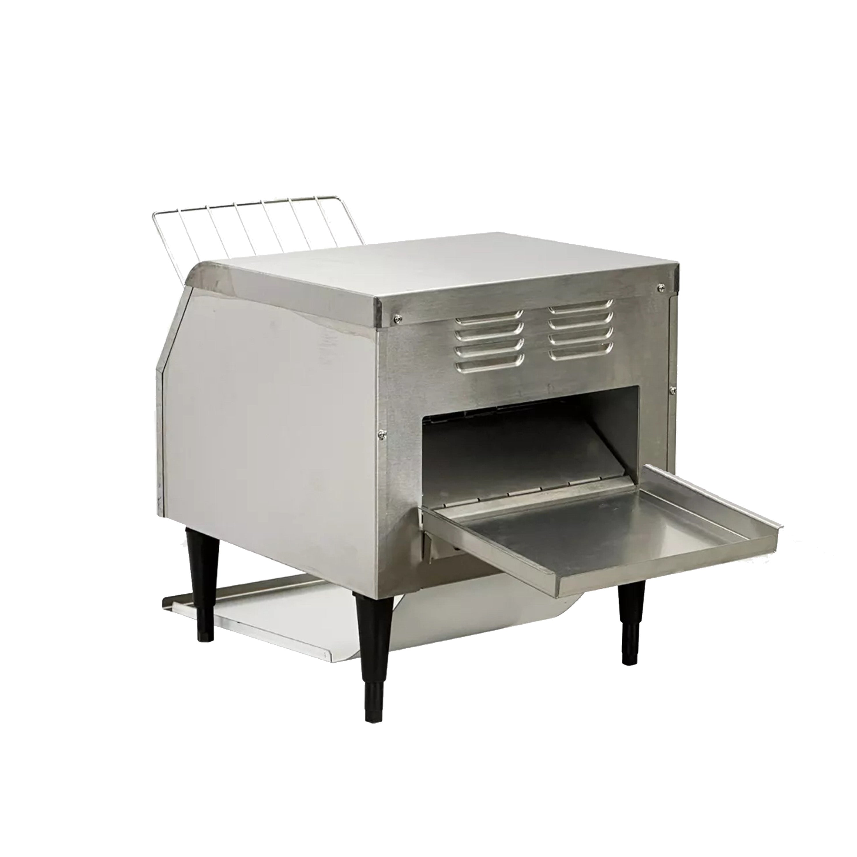 Turbo Range,  Commercial 10" Wide Conveyor Toaster with 3" Opening - 300 Slices per Hour - Chefcoca