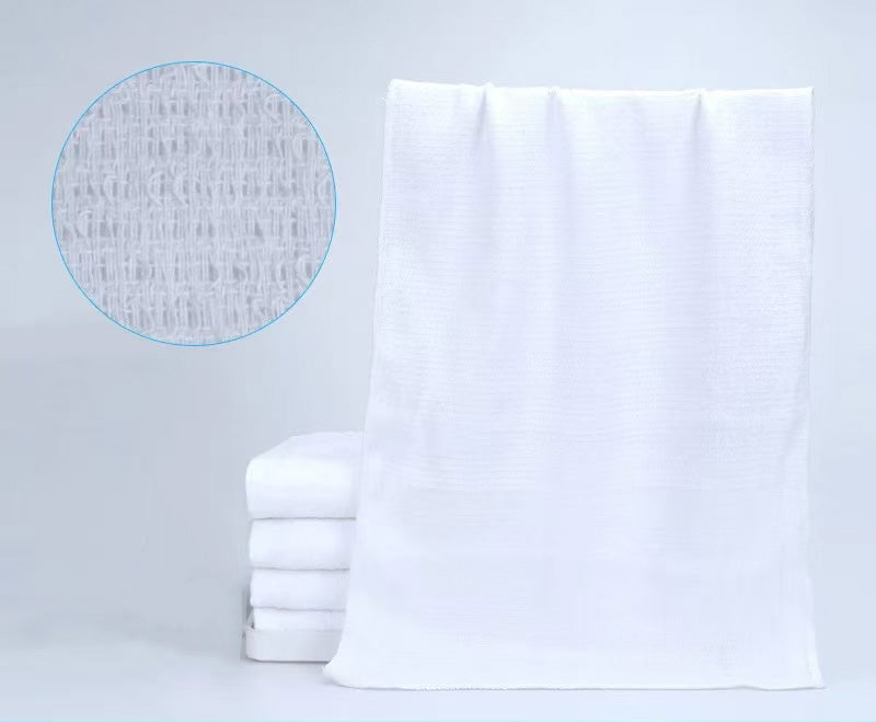 Serviettes blanches 100 % coton (12" x 12"), 12 pièces
