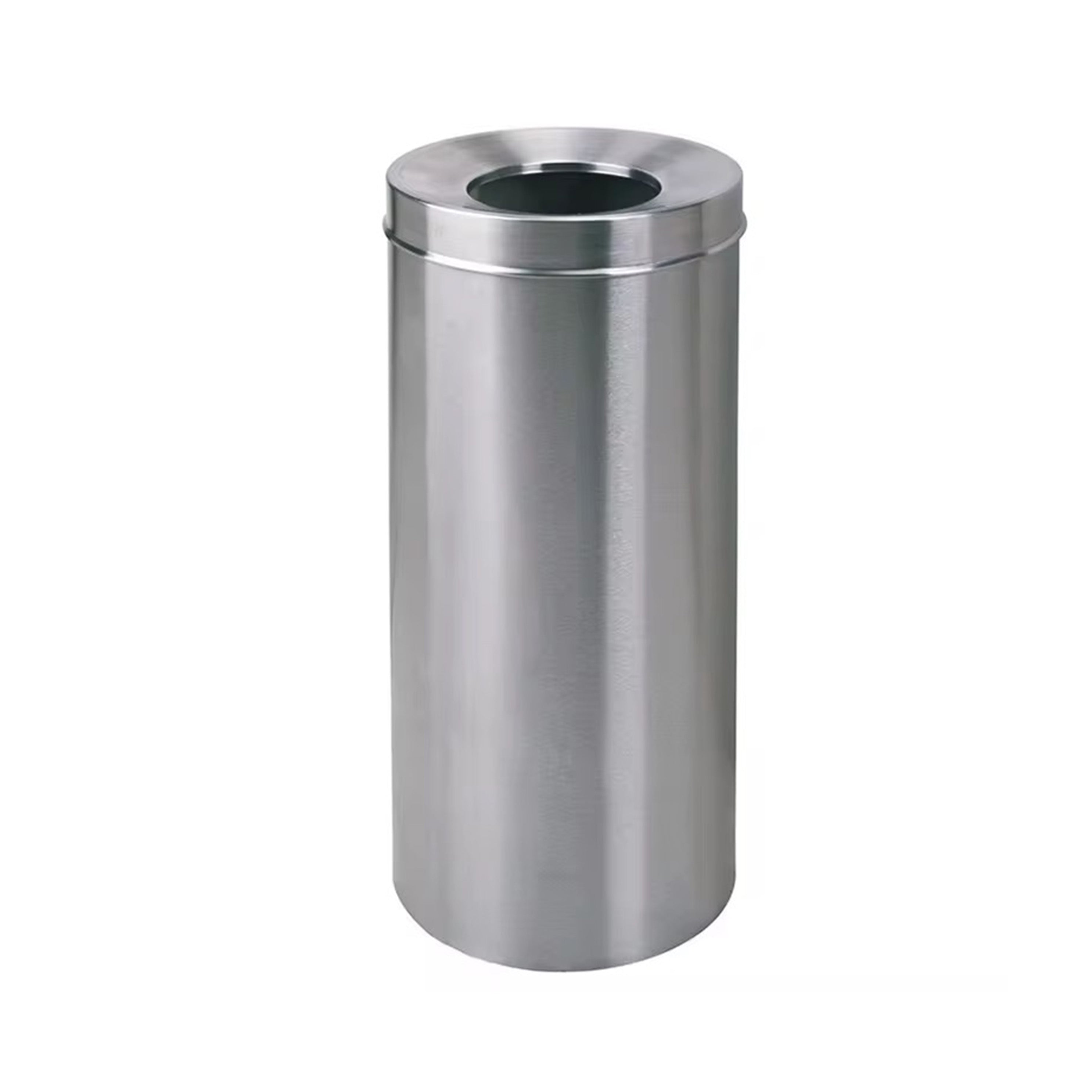 Stainless Steel Round Trash Can (STC-180)