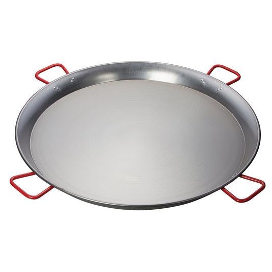 CSPP-35 - Paella Pan, Polished Carbon Steel (Spain) - 35-1/2"