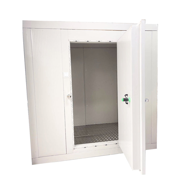 Sub-Equip Walk in Freezer with Floor, 4" Thick Panels, 8W x 8D x 8.5Hft, WT-884F
